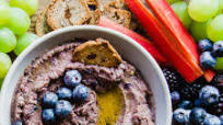 Blueberry Hummus Blueberry Hummus