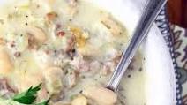 White Bean Sausage Chili White Bean Sausage Chili