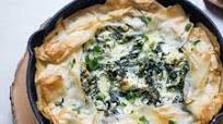 Skillet Spanakopita Crostata Skillet Spanakopita Crostata