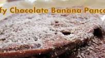 Fluffy Chocolate Banana Pancakes Fluffy Chocolate Banana Pancakes