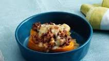 Stuffed peppers with ground beef and cheese Stuffed peppers with ground beef and cheese