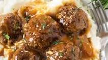 Meatballs and Gravy Meatballs and Gravy