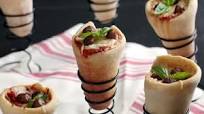 Sausage Pizza Cone Sausage Pizza Cone