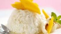Sticky Rice Mango & Palm Syrup Sticky Rice Mango & Palm Syrup