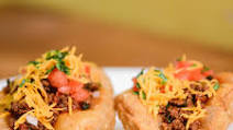 San Antonio-Style Puffy Tacos With Ground Beef Filling Recipe San Antonio-Style Puffy Tacos With Ground Beef Filling Recipe