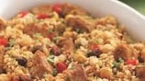 Moroccan Bulgur & Pork Casserole Moroccan Bulgur & Pork Casserole
