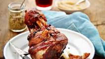 German style roasted pork hock with crackling German style roasted pork hock with crackling
