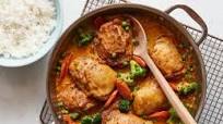 Curried Chicken Thighs Curried Chicken Thighs