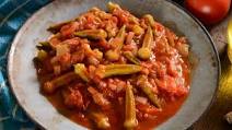 Bamia (Okra) with Tomatoes | My Jewish Learning Bamia (Okra) with Tomatoes | My Jewish Learning