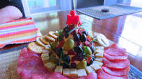 Antipasto Cheese Ball Christmas Tree Antipasto Cheese Ball Christmas Tree