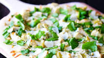 Spinach Artichoke Chicken Pizza Spinach Artichoke Chicken Pizza