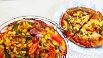 Tandoori veggie pizza Tandoori veggie pizza