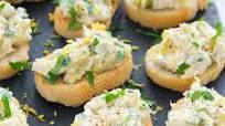 Artichoke bruschetta. Artichoke bruschetta.