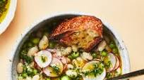 White Bean and Spring Vegetable Stew White Bean and Spring Vegetable Stew