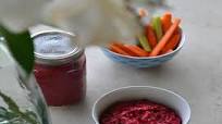 Beetroot Hummus Beetroot Hummus