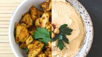 Grilled Chicken Hummus Grilled Chicken Hummus