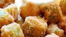 Quiabo frito Quiabo frito