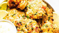Shrimp Cakes with Lemon Aioli Shrimp Cakes with Lemon Aioli