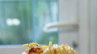 Bacon Cream Cheese Baked Spaghetti Bacon Cream Cheese Baked Spaghetti