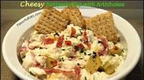 Cheesy Antipasto Dip with Artichokes Cheesy Antipasto Dip with Artichokes