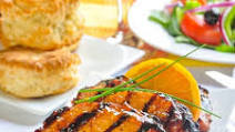 Orange Glazed Pork Chops with Cardamom and Honey Orange Glazed Pork Chops with Cardamom and Honey