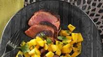 Spicy Pork Tenderloin with Mango Salsa Spicy Pork Tenderloin with Mango Salsa