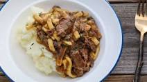 Venison and Noodles Venison and Noodles