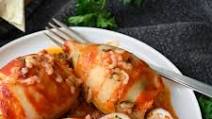 Greek stuffed calamari Greek stuffed calamari