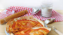 focaccia secca pizzata - senza lievito focaccia secca pizzata - senza lievito