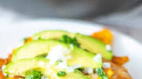 Chilaquiles with Tortilla Chips Chilaquiles with Tortilla Chips