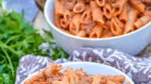 Penna Alla Vodka with Ground Beef Penna Alla Vodka with Ground Beef