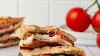 Grilled Caprese Panini Grilled Caprese Panini