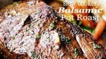Slow Cooker Balsamic Pot Roast Slow Cooker Balsamic Pot Roast