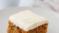 Simple Carrot Snack Cake with Cream Cheese Frosting Simple Carrot Snack Cake with Cream Cheese Frosting