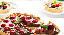 Tarta de chocolate con cerezas Tarta de chocolate con cerezas