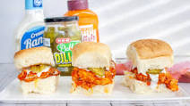 Air Fryer Crispy Buffalo Chicken Sliders Air Fryer Crispy Buffalo Chicken Sliders