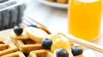Healthy Blueberry Waffles Healthy Blueberry Waffles