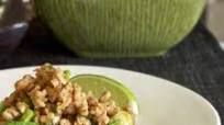 Thai ground chicken with lime and cilantro Thai ground chicken with lime and cilantro