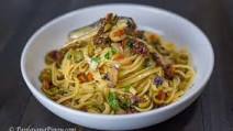 Spanish Sardines Pasta with Sun Dried Tomato and Chopped Olives Spanish Sardines Pasta with Sun Dried Tomato and Chopped Olives
