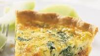 Bacon & Spinach Quiche Recipe Bacon & Spinach Quiche Recipe