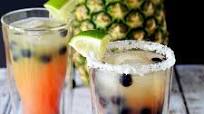 Blueberry-Pineapple Margaritas Blueberry-Pineapple Margaritas