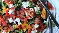 Caprese Salad with Crispy Prosciutto Caprese Salad with Crispy Prosciutto