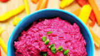 Beetroot Houmous Beetroot Houmous