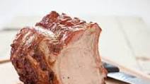 Grilled Bone-In Pork Roast Grilled Bone-In Pork Roast