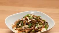 Pork and Vegetable Stir-Fry with Rice Pilaf Pork and Vegetable Stir-Fry with Rice Pilaf