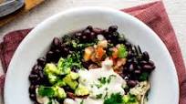 Black Bean-Quinoa Bowl Black Bean-Quinoa Bowl