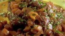 Slow Cooker Moroccan Brisket with Red Onions and Apricot Couscous Slow Cooker Moroccan Brisket with Red Onions and Apricot Couscous