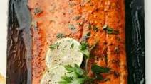Cedar Plank Honey Lime Salmon Cedar Plank Honey Lime Salmon