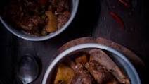 Pork Ribs Caldereta Pork Ribs Caldereta