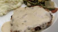 Copycat Denny's Chicken Fried Steak & Country Gravy Copycat Denny's Chicken Fried Steak & Country Gravy